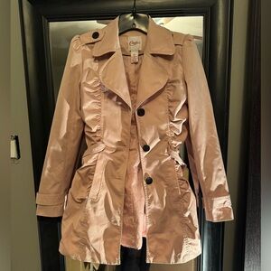 Candies Vintage Pink Trench Coat